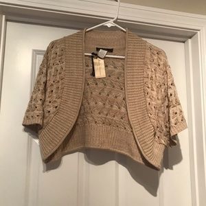 NWT Marisa Christina shrug